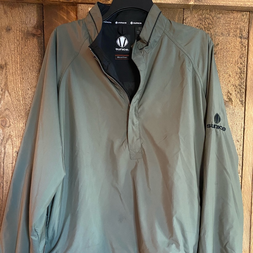 Sunice Army green Wind breaker